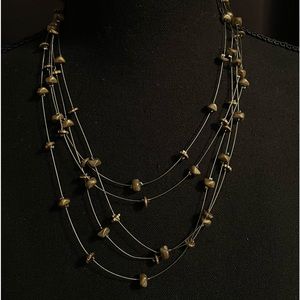 layered necklace